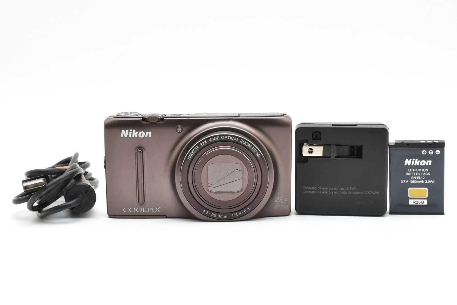 【希少カラー・動作確認済】Nikon COOLPIX S9500 ブラウン 希少カラー・動作確認済】Nikon COOLPIX S9500 ブラウン カメラ