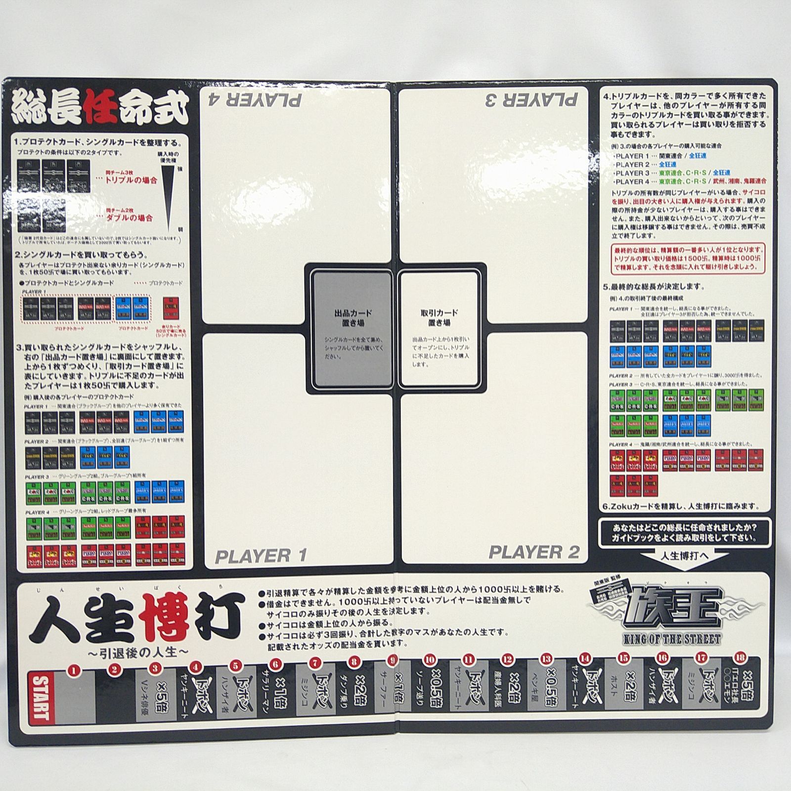 【未開封】族王zokuo ボードゲーム 関東版 Yahoo!オークション - 未使用 ZOKUO「族王」ボードゲーム 関東版