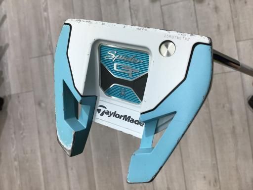テーラーメイド Spider GT LIGHT BLUE シングルベンド 32インチ レディース パター PT スチール フレックスその他 レディース 女性用 右利き 右用 Cランク ゴルフクラブ