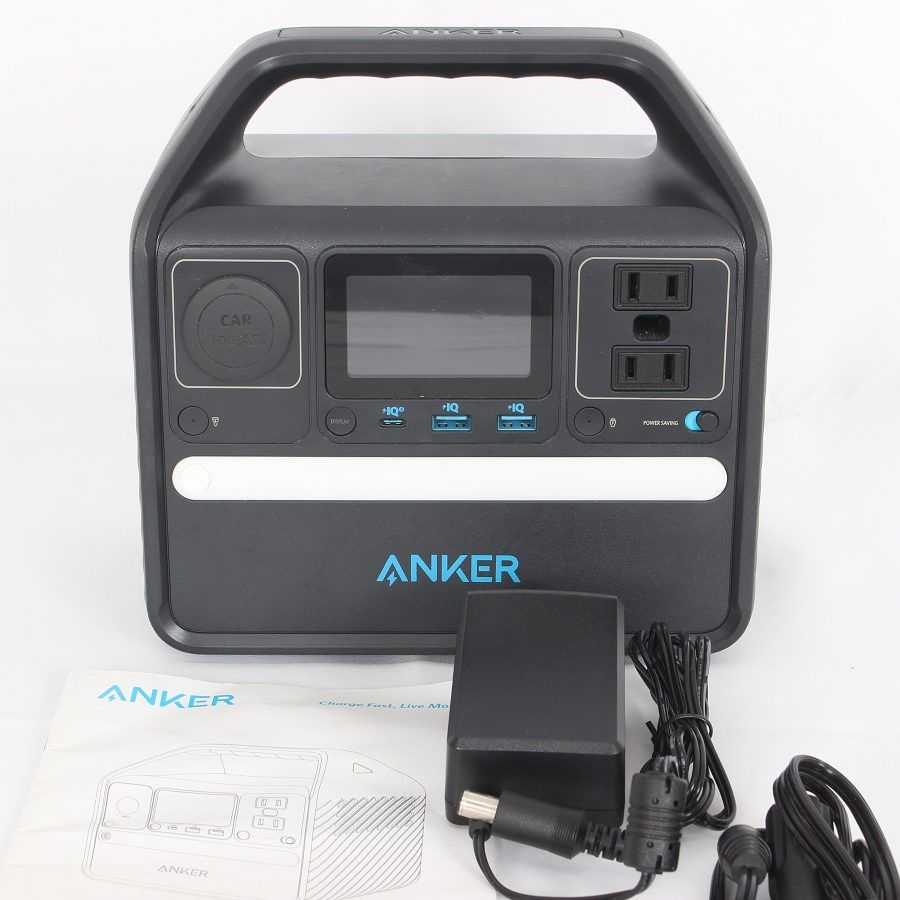 Anker 521 Portable Power Station A1720513 ブラック ポータブル電源 蓄電池 非常用電源 アンカー 本体