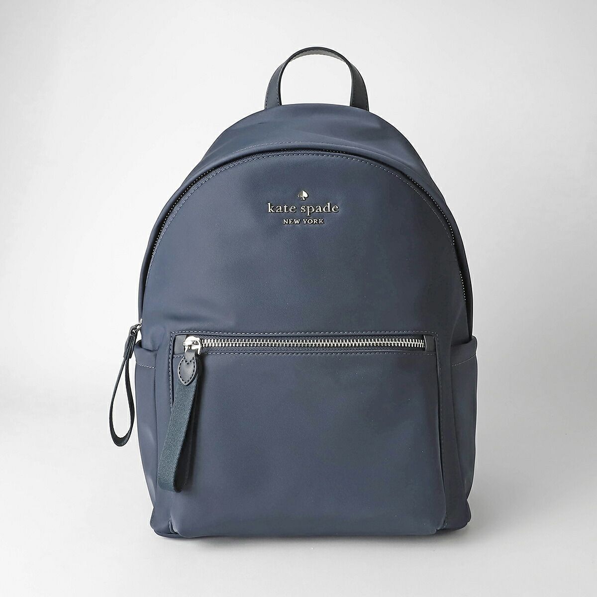 【きゃりすた様】ケイトスペード リュック ナイロン×レザー ネイビー 新品 ケイトスペード kate spade リュックサック MEDIUM