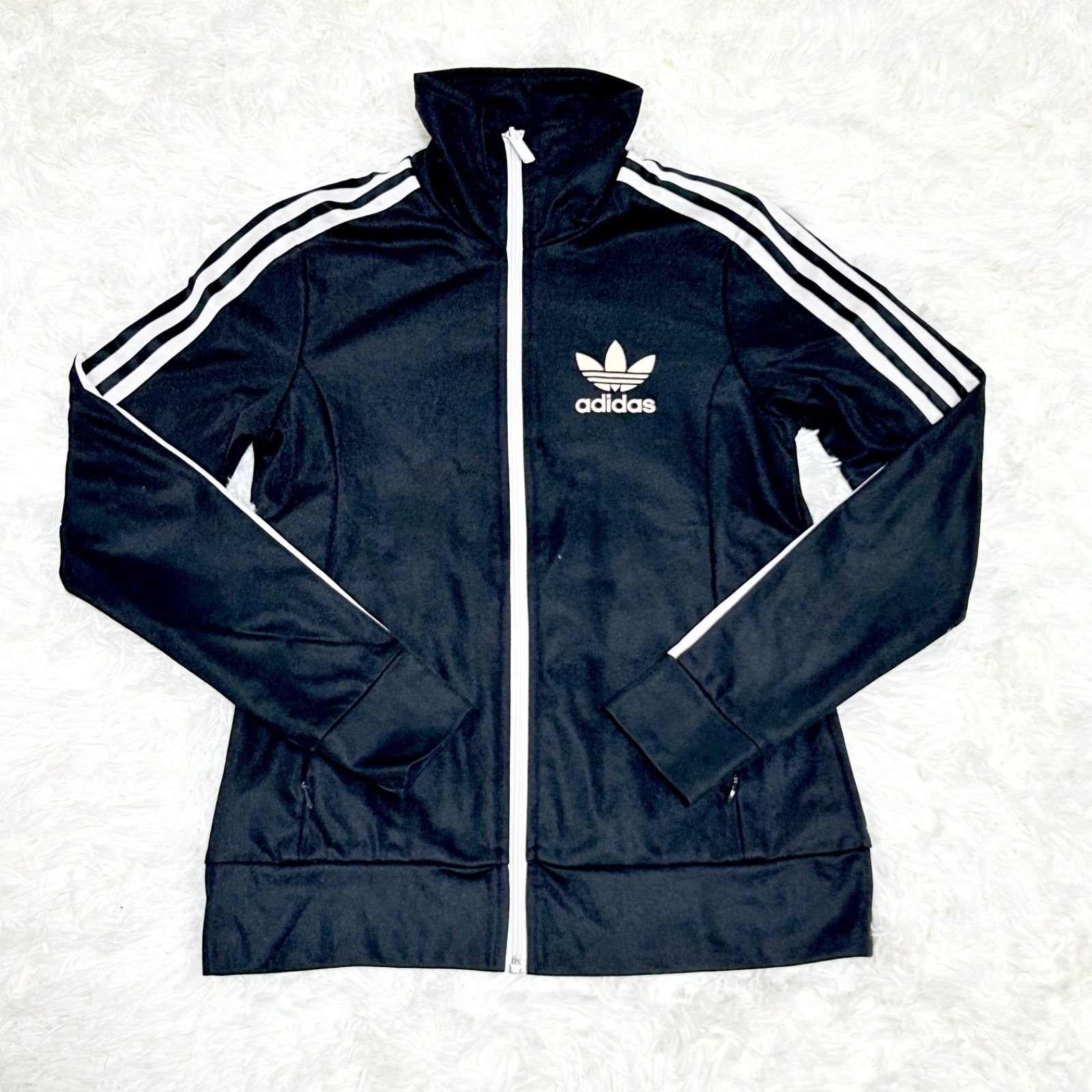☆adidas☆アディダス トレフォイルロゴ トラックジャケット 