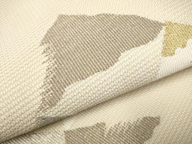 平和屋着物●八寸名古屋帯　作家物　吉祥文　金銀糸　正絹　逸品　CAAT8023hy 平和屋着物○八寸名古屋帯 作家物 吉祥文 金銀糸 正絹 逸品 CAAT8023hy