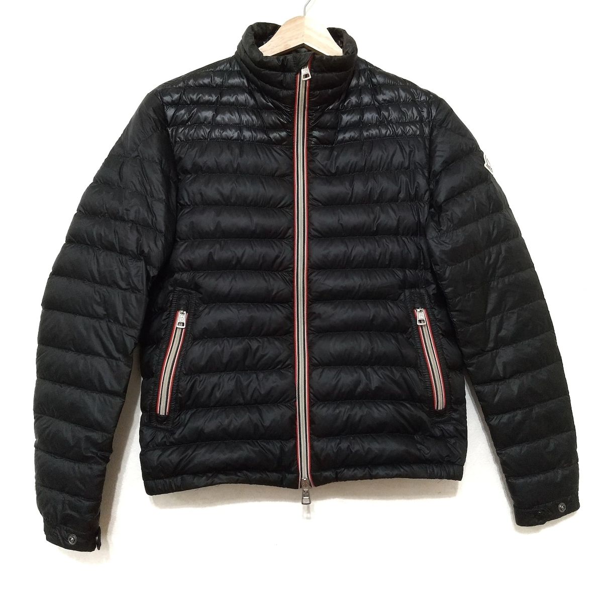 MONCLER(モンクレール) ダウンジャケット サイズ0 XS メンズ美品 DANIEL(ダニエル) 黒×マルチ 長袖/秋/冬 - メルカリ