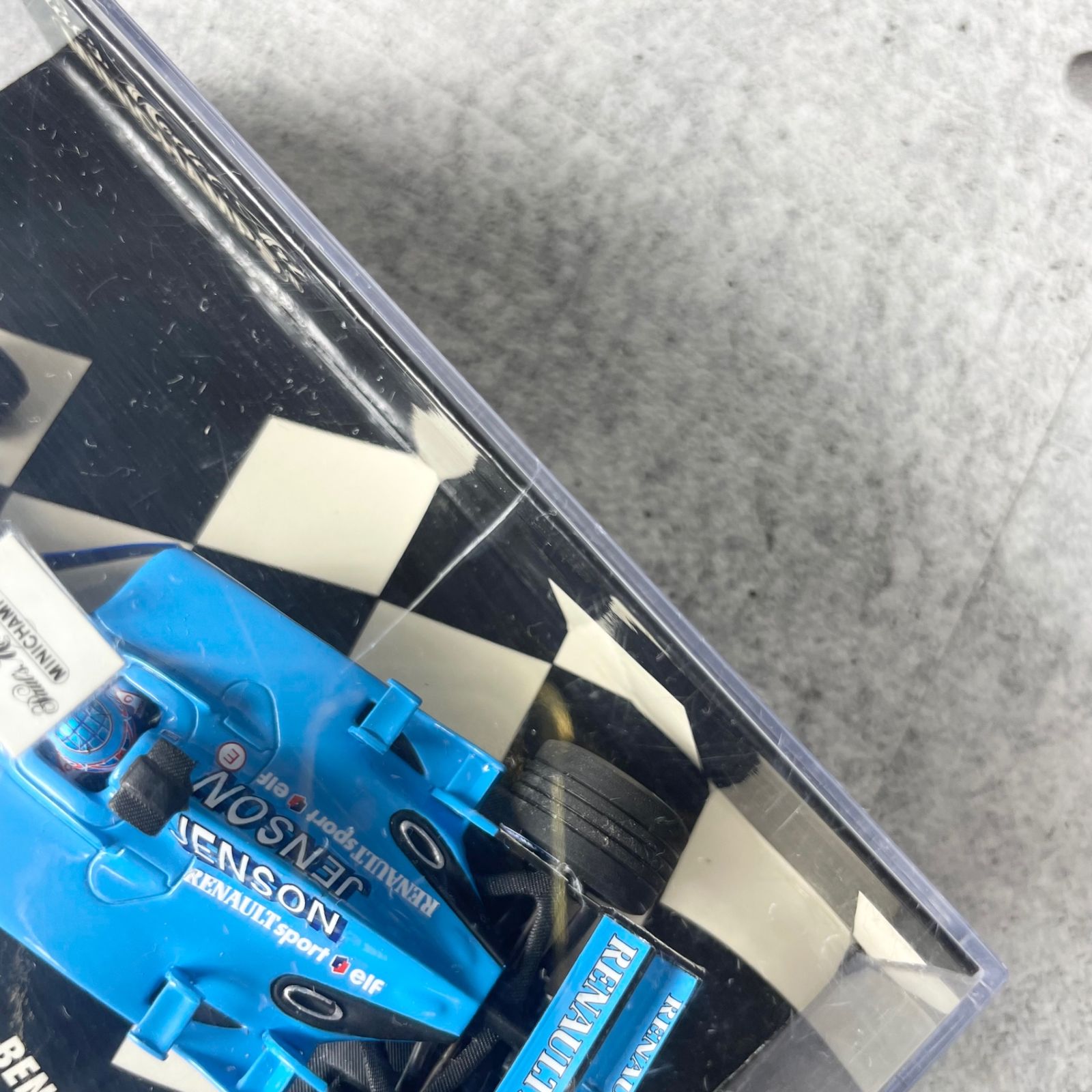最終値下げ！直筆サイン入り‼︎1/43PMAベネトンルノー B196 J