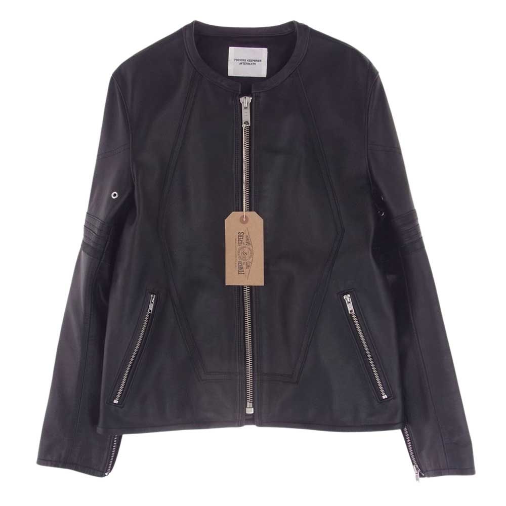Finders Keepers ブラックレザー ダブルライダース L Finders Keepers ブラックレザー ダブルライダース L - メルカリ