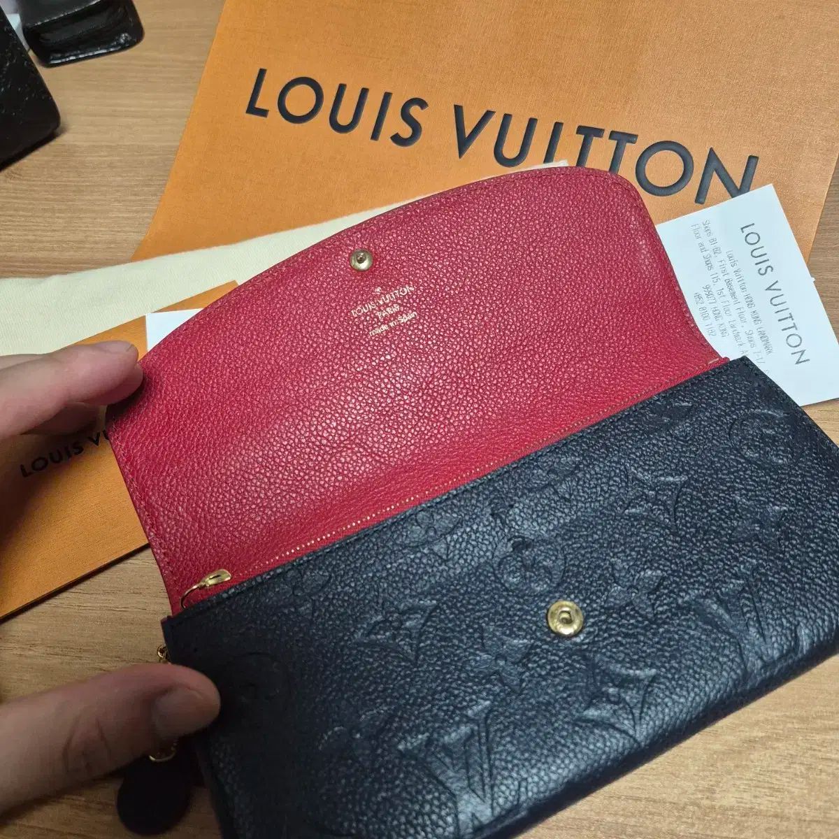Louis Vuitton(ルイヴィトン) エミリー 長財布 - メルカリ