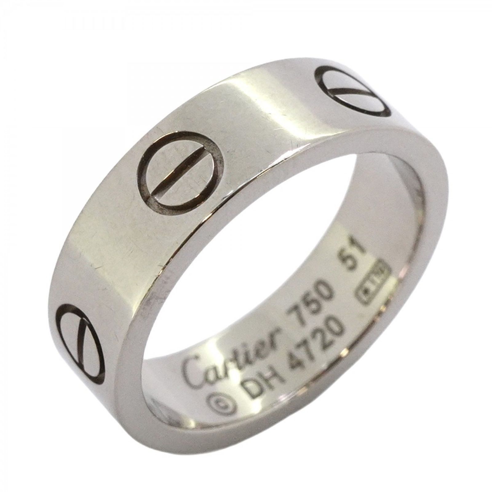 ■Cartier■カルティエ LOVE RING SMALL MODEL ホワイトゴールド CRB4218200 - LOVE ring, SM - White gold, diamonds - Cartier