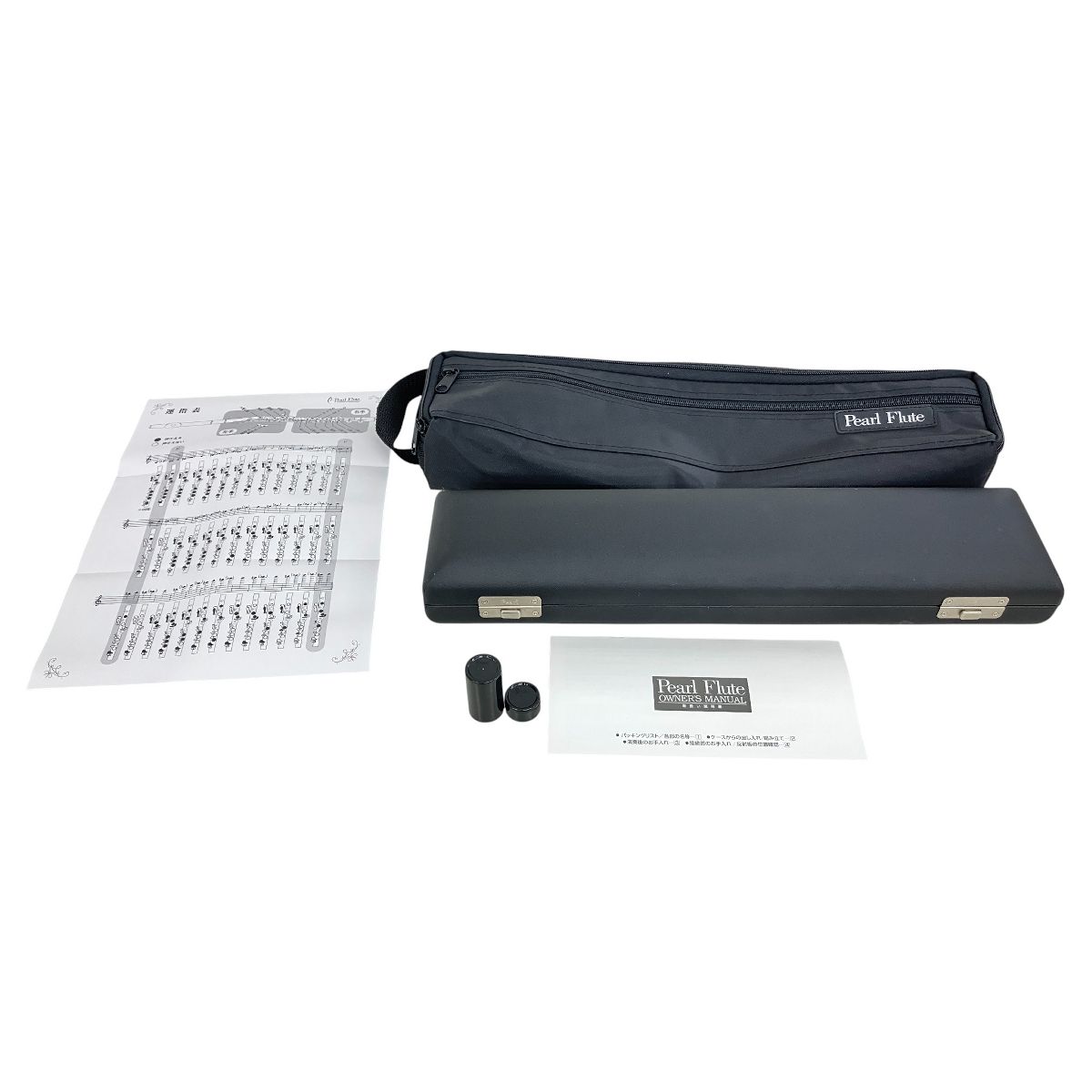 Pearl Flute PF-525RE Eメカ フルート 管楽器 ソフトケース付き 良好 K10429050