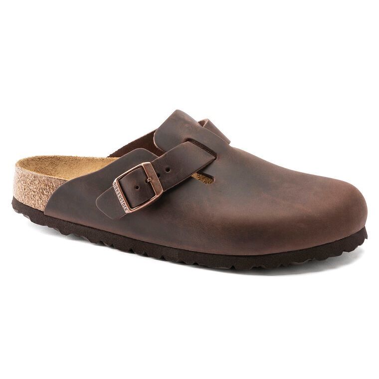 ビルケンシュトック ボストン レザー ブラウン 43 28cm サンダル サボ BIRKENSTOCK ビルケンシュトック Boston ボストン HABANA ハバナ