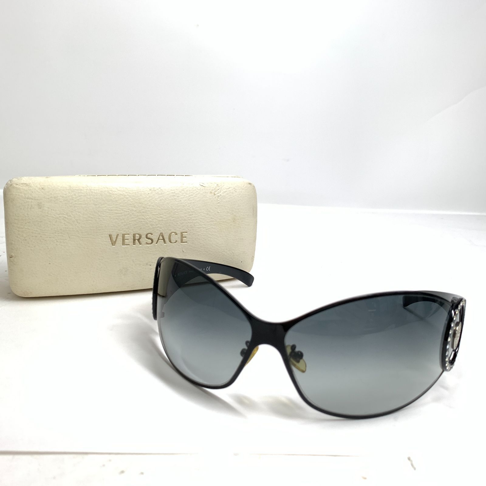 f001l B VERSACE ヴェルサーチ サングラス MOD2064-B 1009/8G 87□12