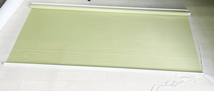使用頻度少なく 美品！)【ニチベイ】 ロールスクリーン RSC-O 若草色 