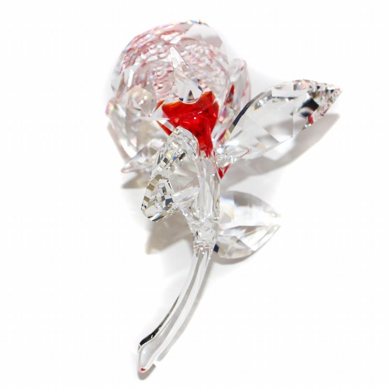スワロフスキー SWAROVSKI ブロッサミング ローズ Red オーナメント