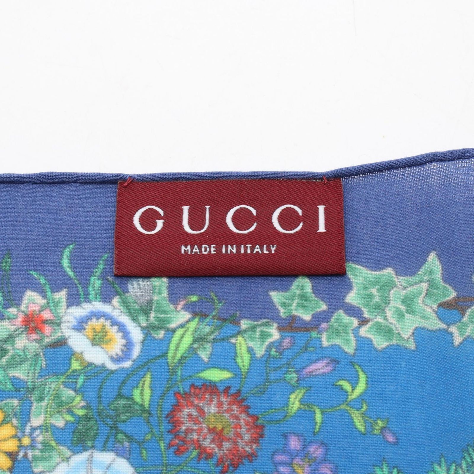 グッチ GUCCI スカーフ ハンカチ ブルー系 その他 ハンカチ レディース