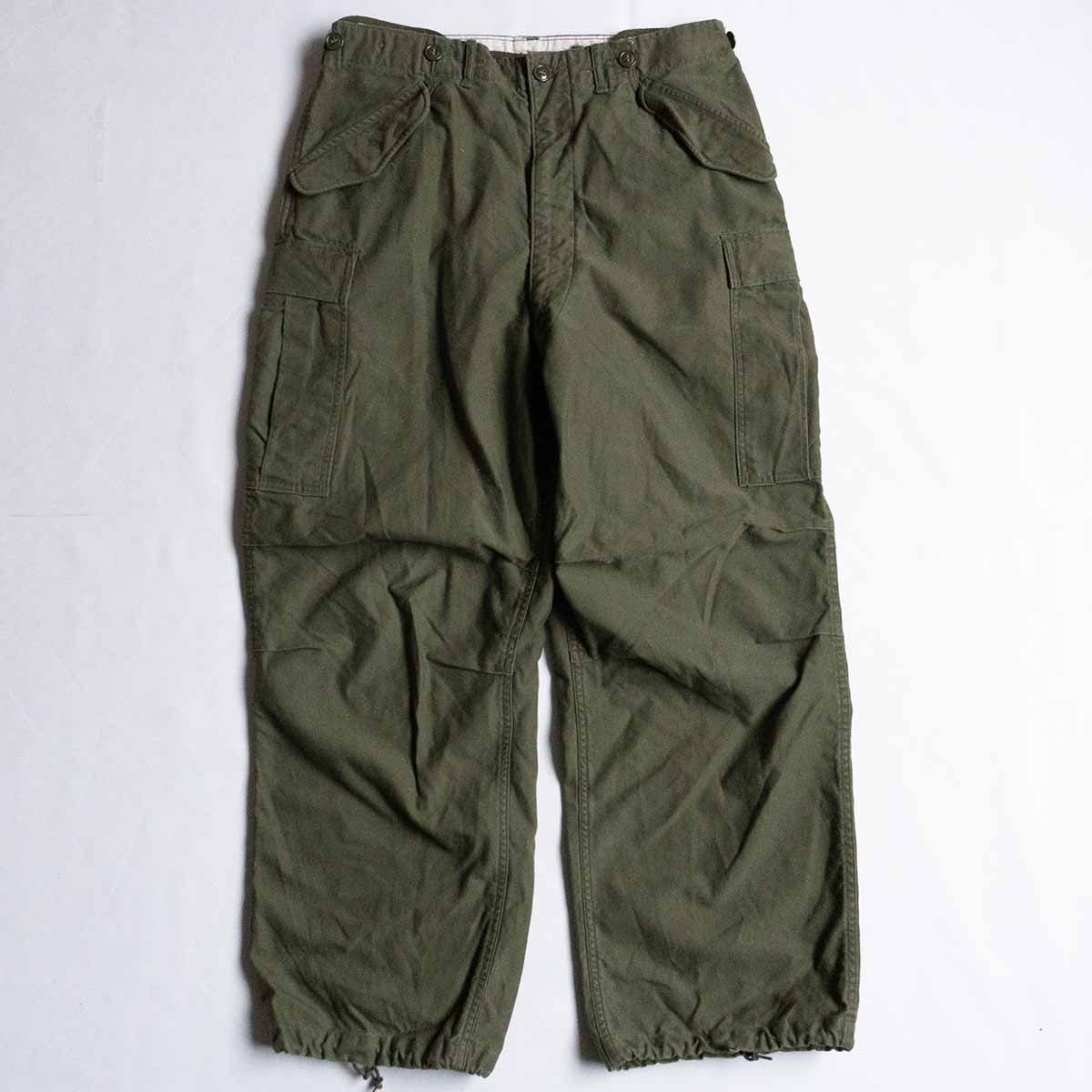 【雰囲気抜群/50s】US ARMY【M-51 フィールドパンツ】 MEDIUM/REGULAR カーゴパンツ 25010869