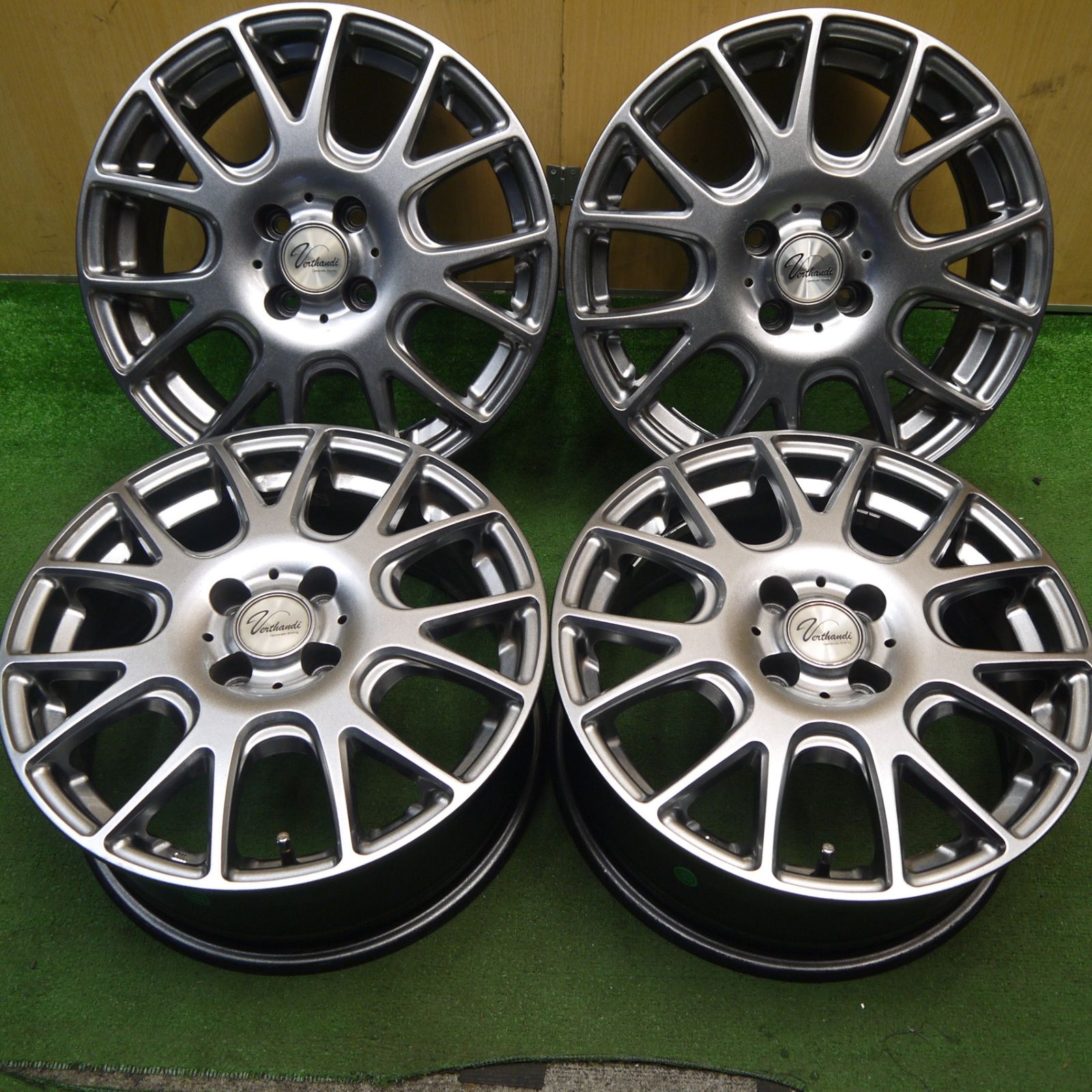 送料無料] 4本価格☆Verthandi YH-M7V 16インチ ホイール 16×6.5J 