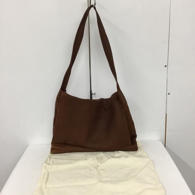 evam eva エヴァムエヴァ ショルダーバッグ Dove & Olive レザー