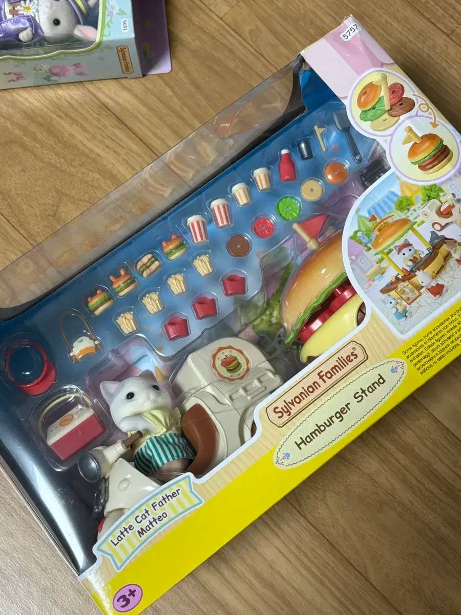 Sylvanian Families シルバニアファミリー ハンバーガー ショップ カート