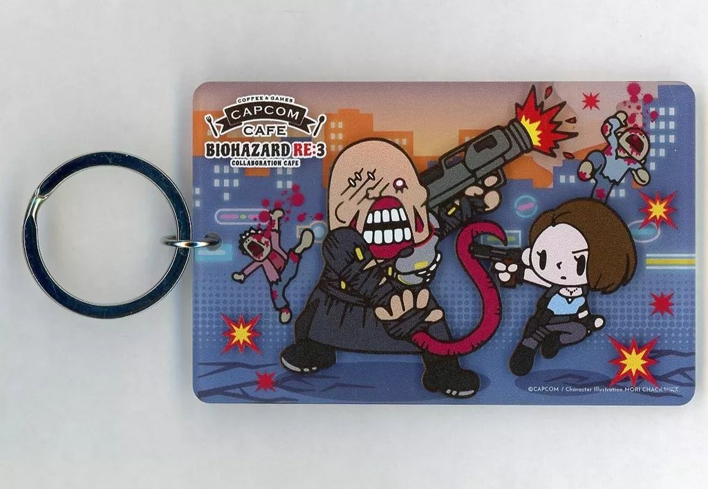 中古】雑貨 ジル・バレンタイン＆ネメシス 「CAPCOM CAFE×バイオ