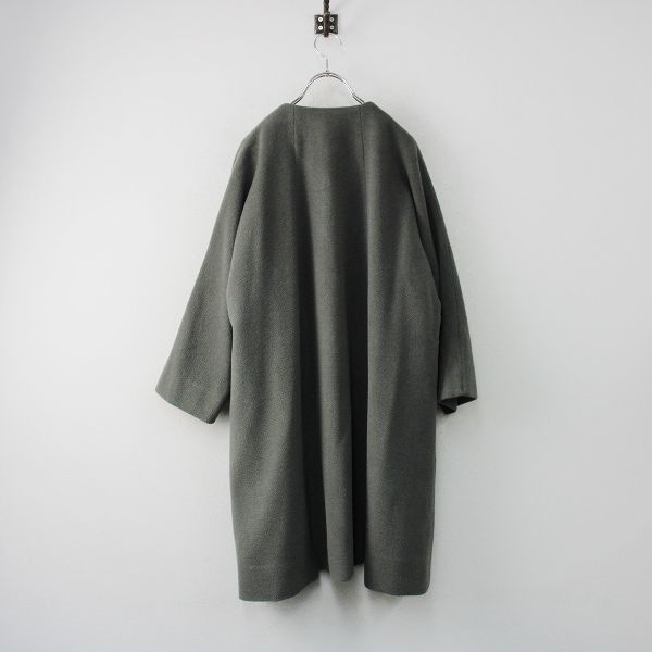 2020AW evam eva エヴァムエヴァ E203T170 wool angora dolman coat