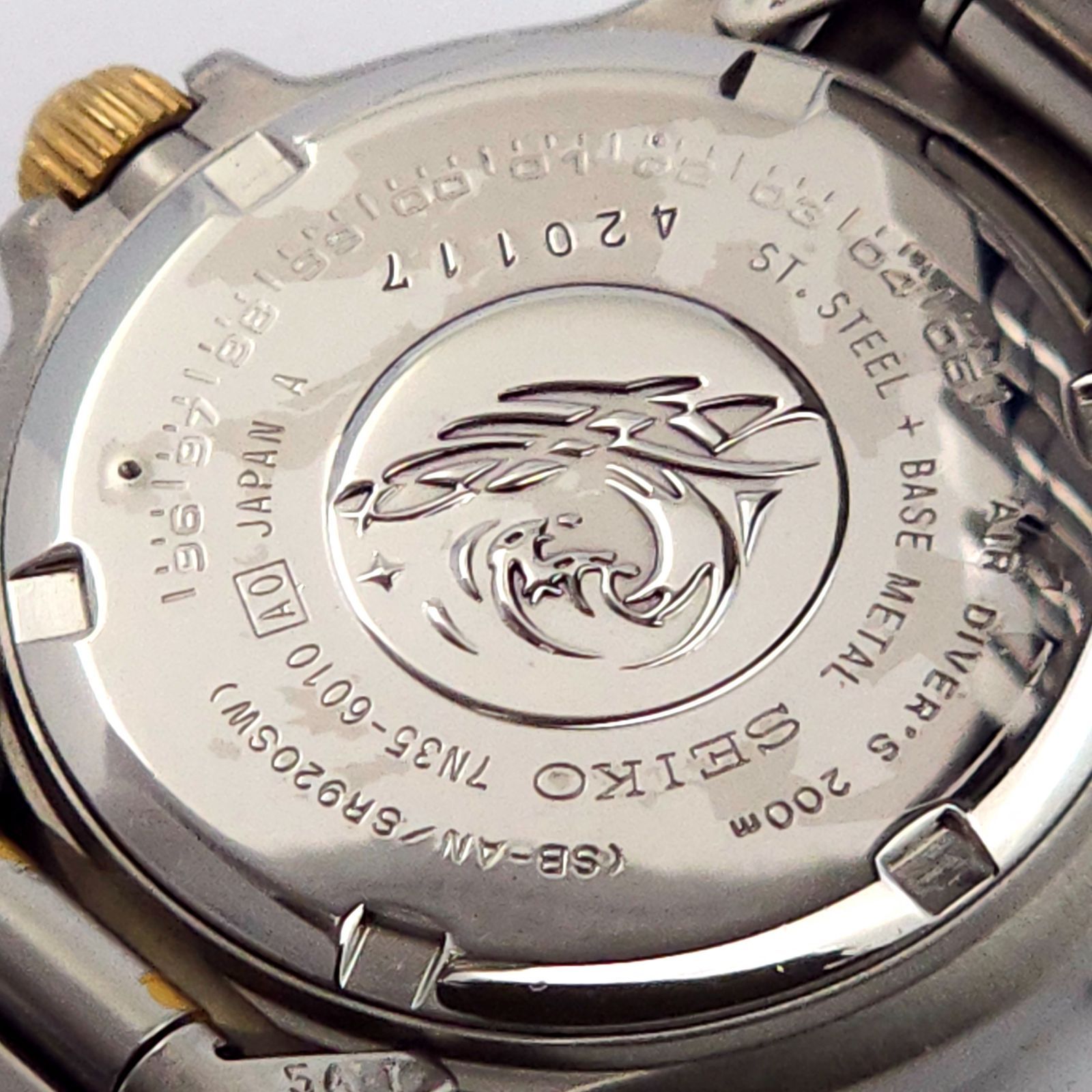☆良品 SEIKO セイコー スキューバ 7N35-6010 QZ 動作品 コンビ - メルカリ