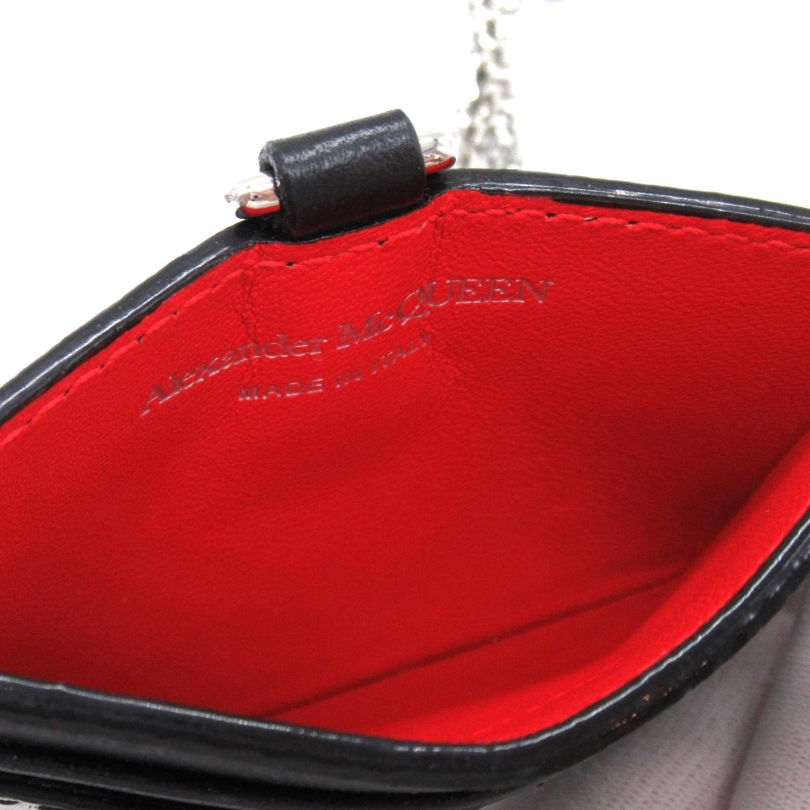 アレクサンダーマックィーンのパスケース アレキサンダーマックイーン Alexander McQueen カードケース