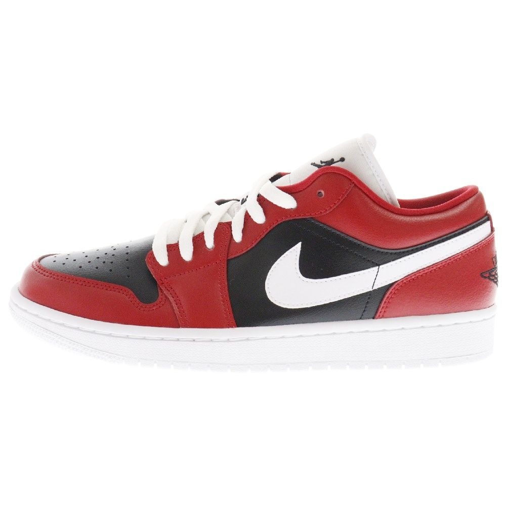 NIKE (ナイキ) WMNS AIR JORDAN 1 CHICAGO FLIP ウィメンズ エアジョーダン シカゴフリップ ローカットスニーカー ブラック/レッド US11/28cm DC0774‐603