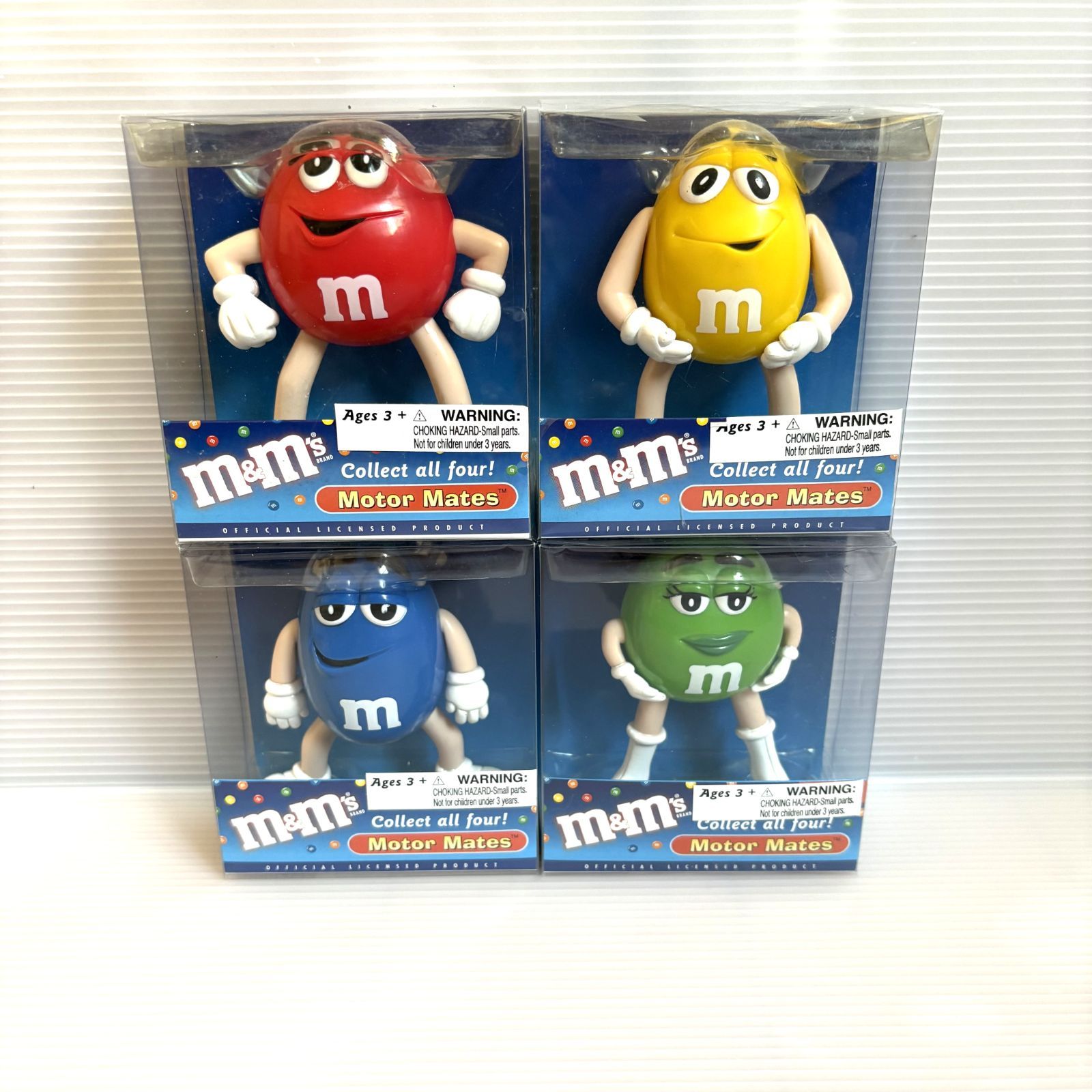 【全4種セット】M&M’s Motor Mates ダッシュボードディスプレイ 海外限定✨】M&M's Motor Mates ダッシュボードディスプレイ 全4種