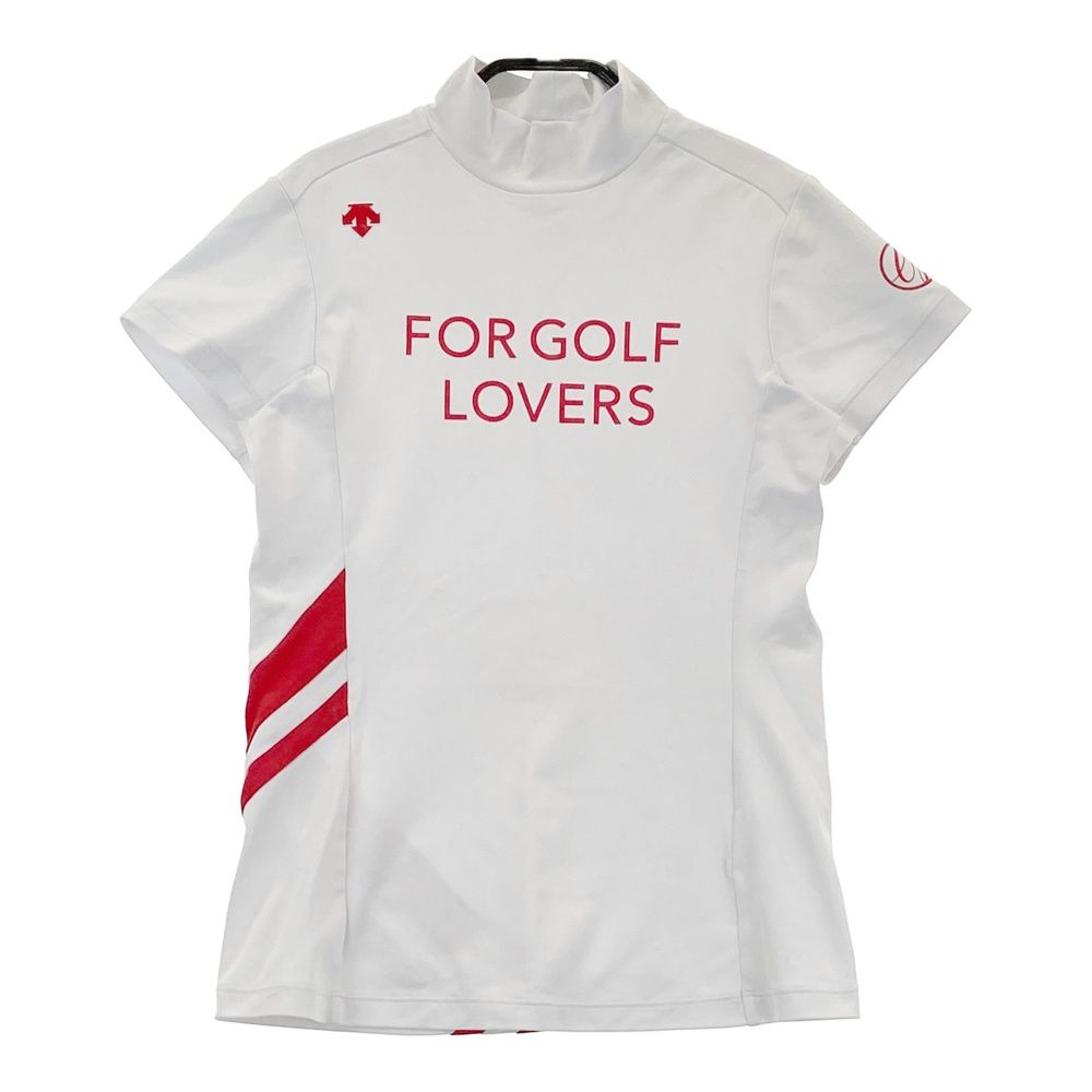 サイズ：M DESCENTE GOLF デサントゴルフ ハイネック 半袖Tシャツ