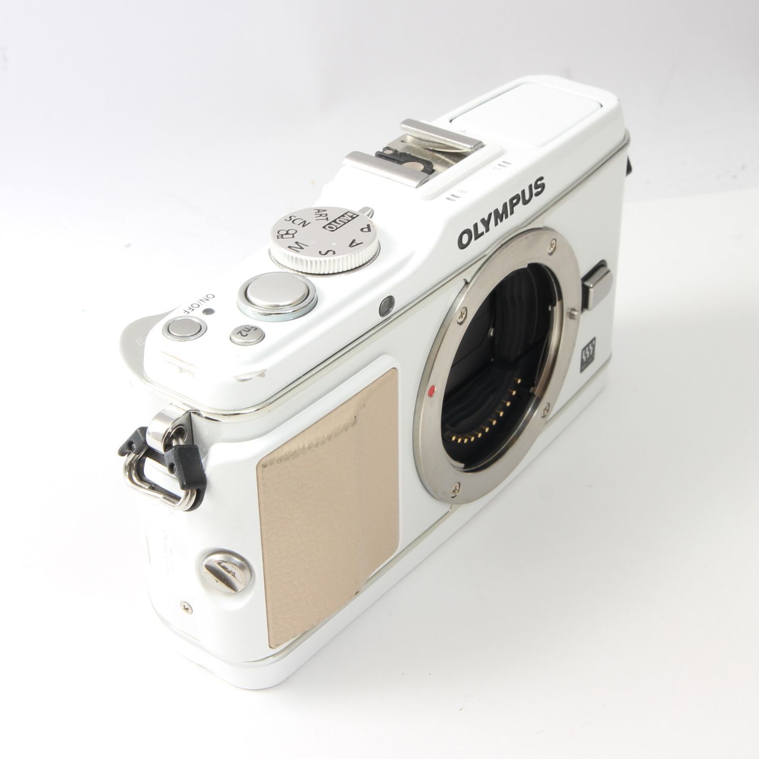 【爆買い！】 PEN オリンパス OLYMPUS ジャンク】 E-P3 ボディー ホワイト デジタルカメラ