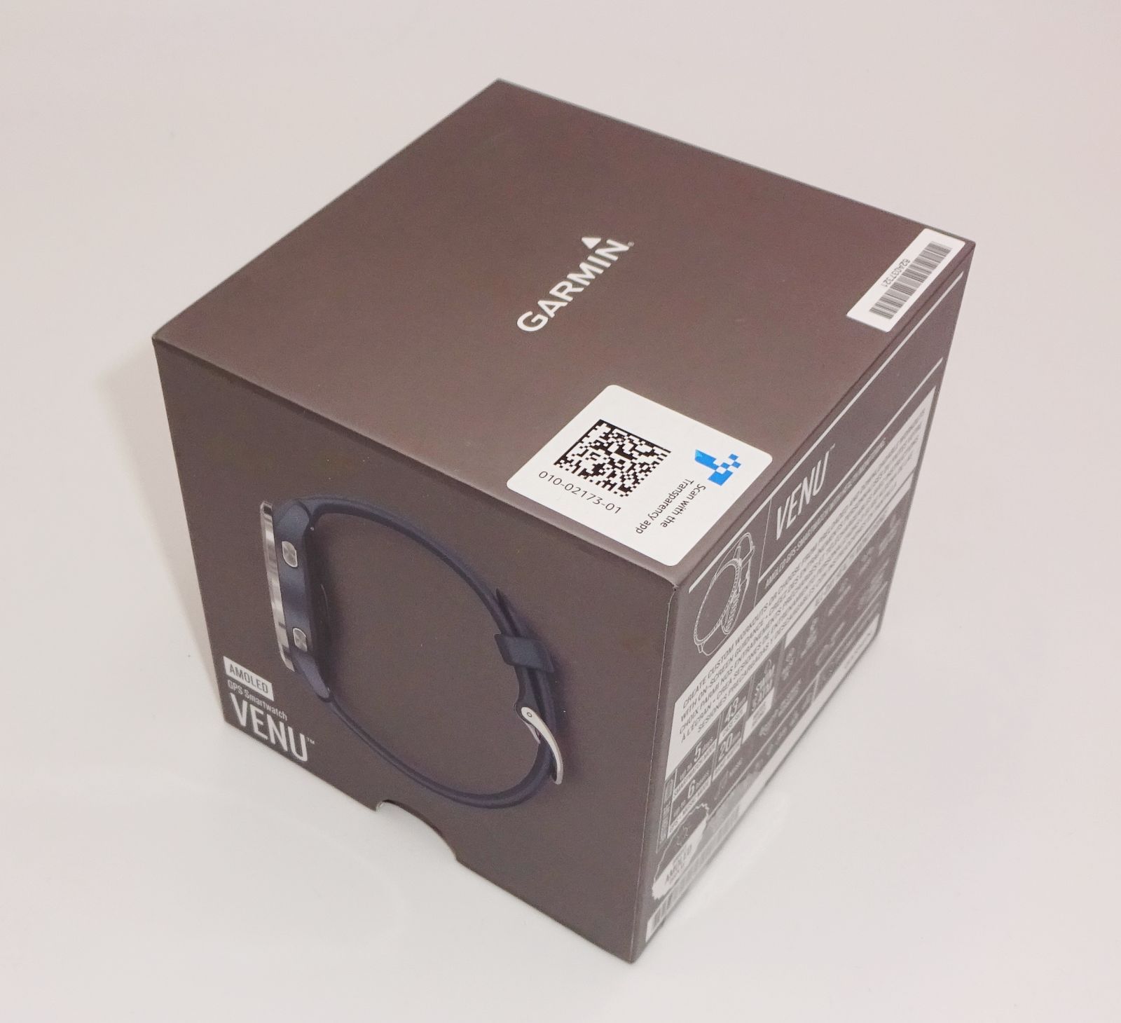 Garmin Venu GPS スマートウォッチ シルバー / ダークグレー - メルカリ
