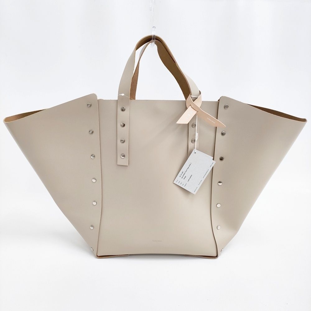 Hender Scheme Assemble Hand Bag Wide_L アセンブルハンドバッグワイド 定価33000円 トート ベージュ メンズ エンダースキーマ 5-0930G♪