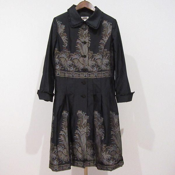 レジァンス コート REGENCEレジァンスのブルーフォックス付きコート