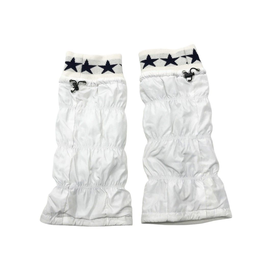 PEARLY GATES レディース フリース ホワイトレッグウォーマー　新品 PEARLY GATES レディース フリース ホワイトレッグウォーマー