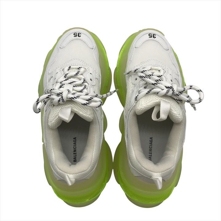 超美品 BALENCIAGA バレンシアガ トリプルエス クリアソール
