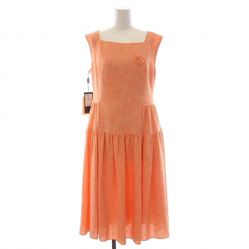 ルネ Rene 23年製 Linen-Like Dress リネンライクドレス
