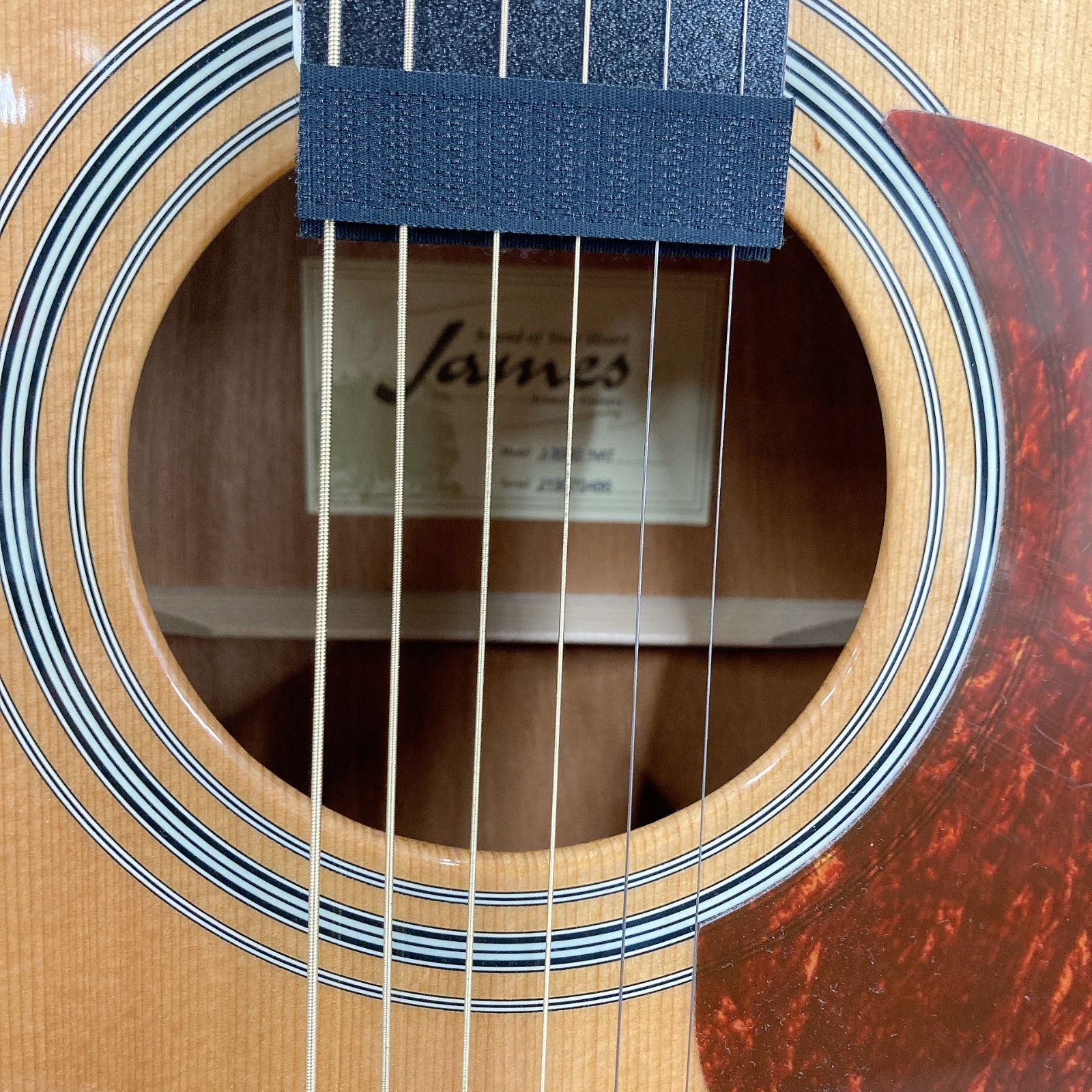 ＆【良品】james j-300d アコースティックギター ソフトケース