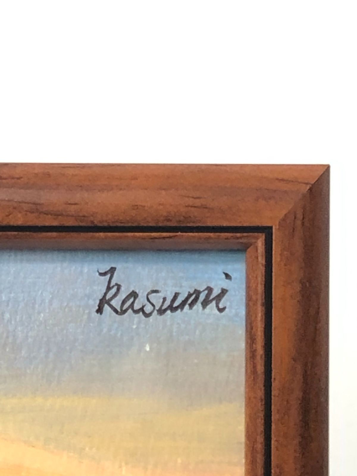 絵画「円月島の夕日」アクリル絵/新品額縁 絵画「円月島の夕日」アクリル絵/新品額縁 - メルカリ