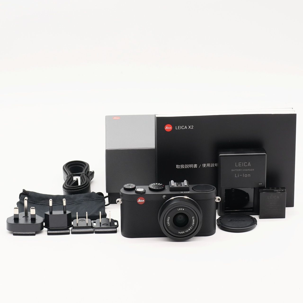 LEICA ライカ Leica X2 デジタルカメラ ブラック ジャンク ♪【美品 