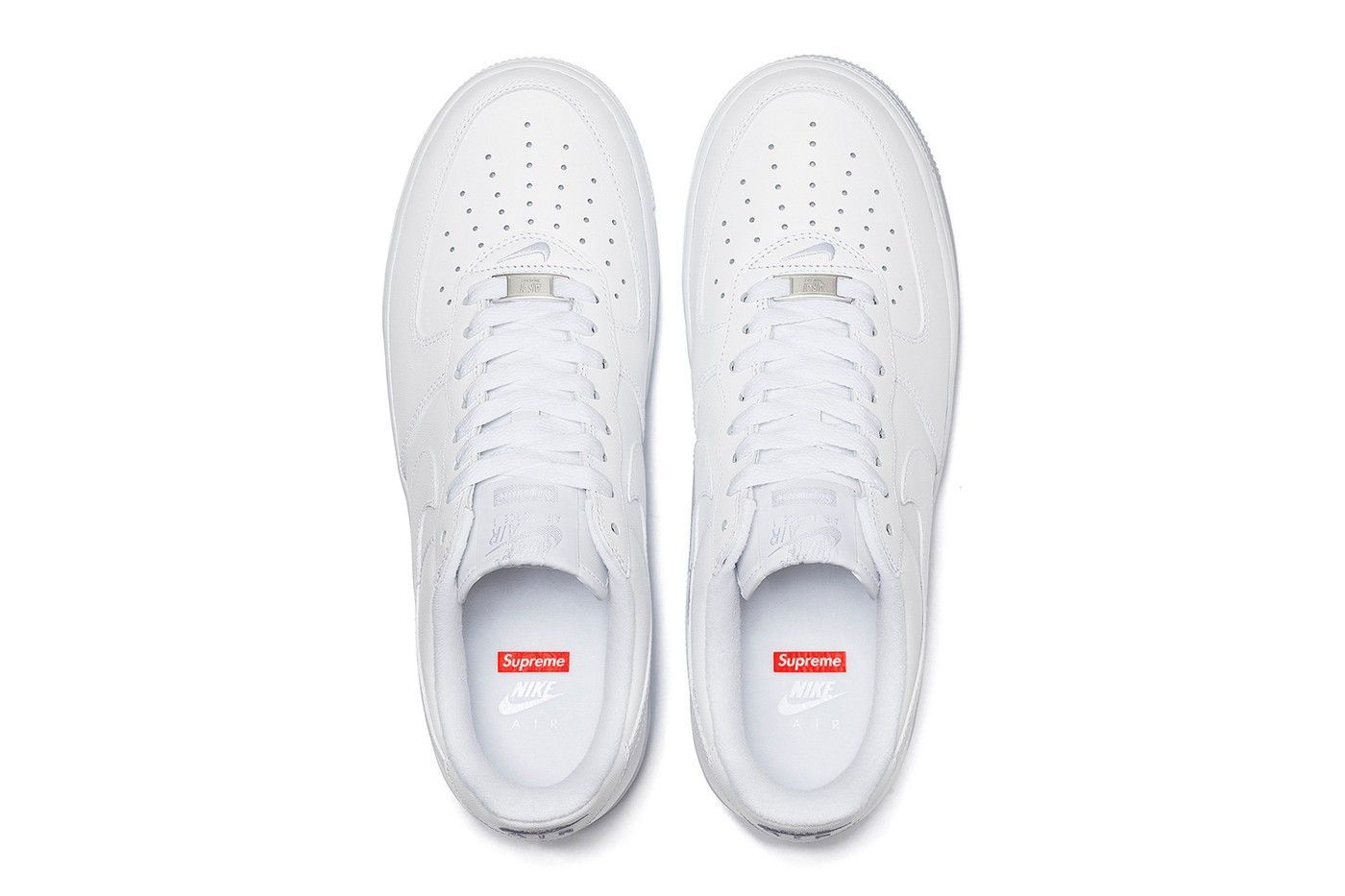 Supreme x Nike Air Force 1 Low White/シュプリーム × ナイキ