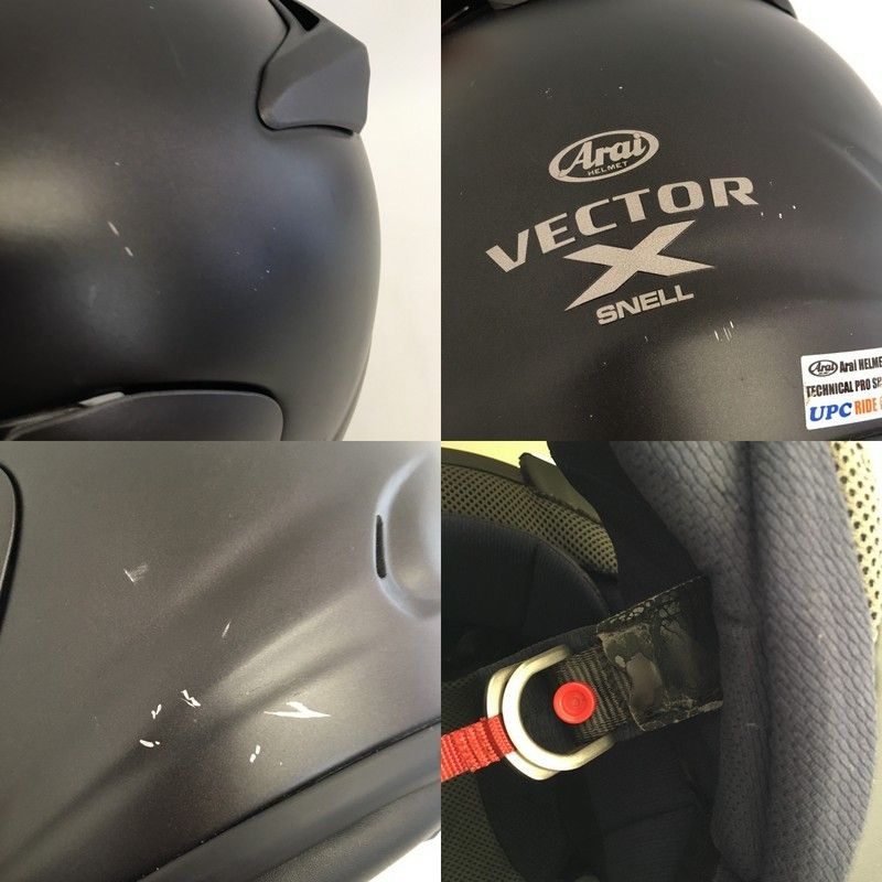 Arai アライ Vector-X フルフェイスヘルメット 内装洗濯済 プロ