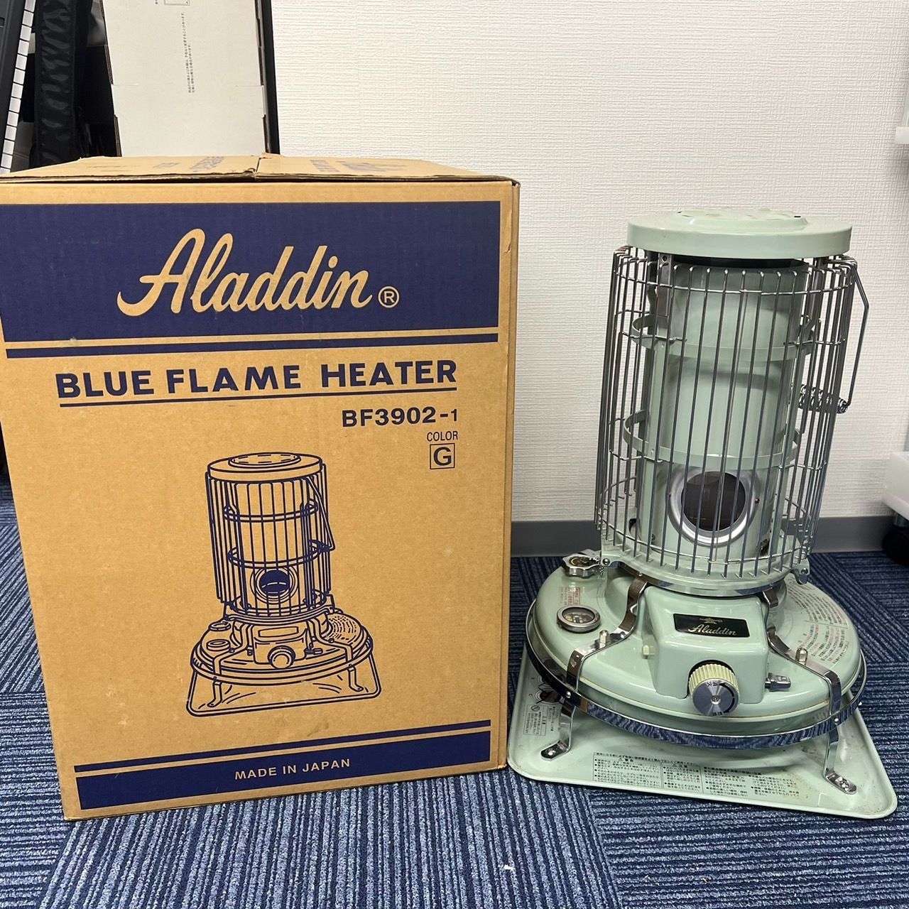 NG S534-NG1-406 Alladin アラジン ブルーフレームヒーター BF3902 箱