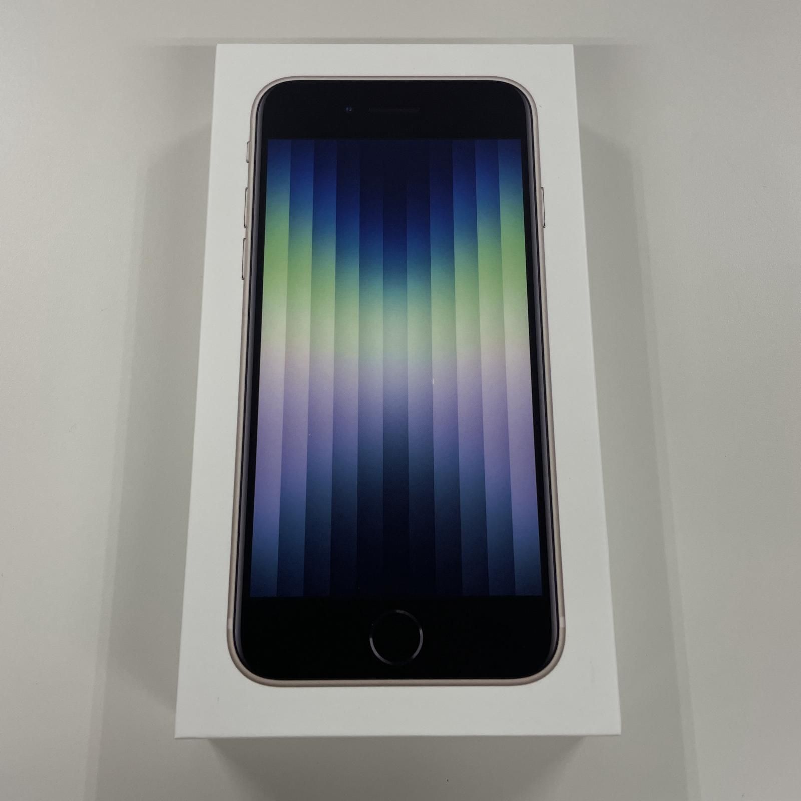 SIMフリー iPhone SE(第3世代) 128GB スターライト