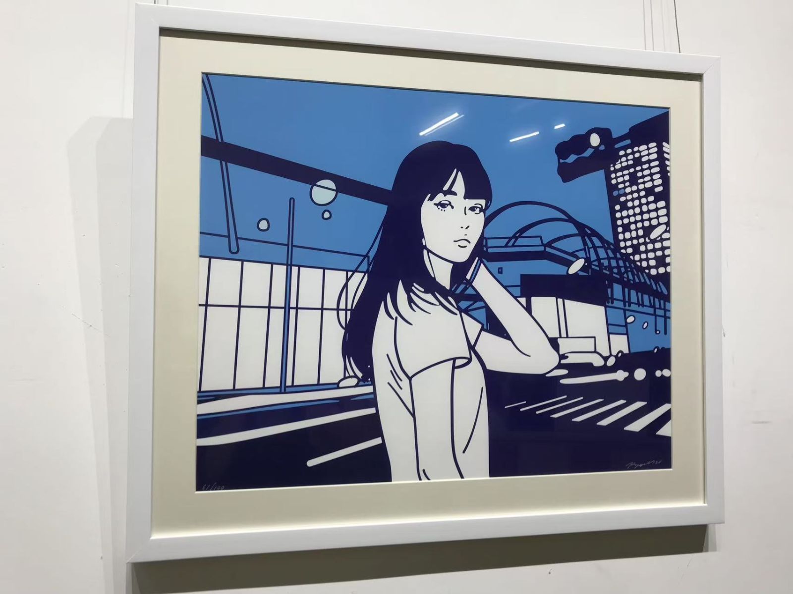 KYNE（キネ）Untitled 2020（SAI KYNE TOKYO ED）版画 額済