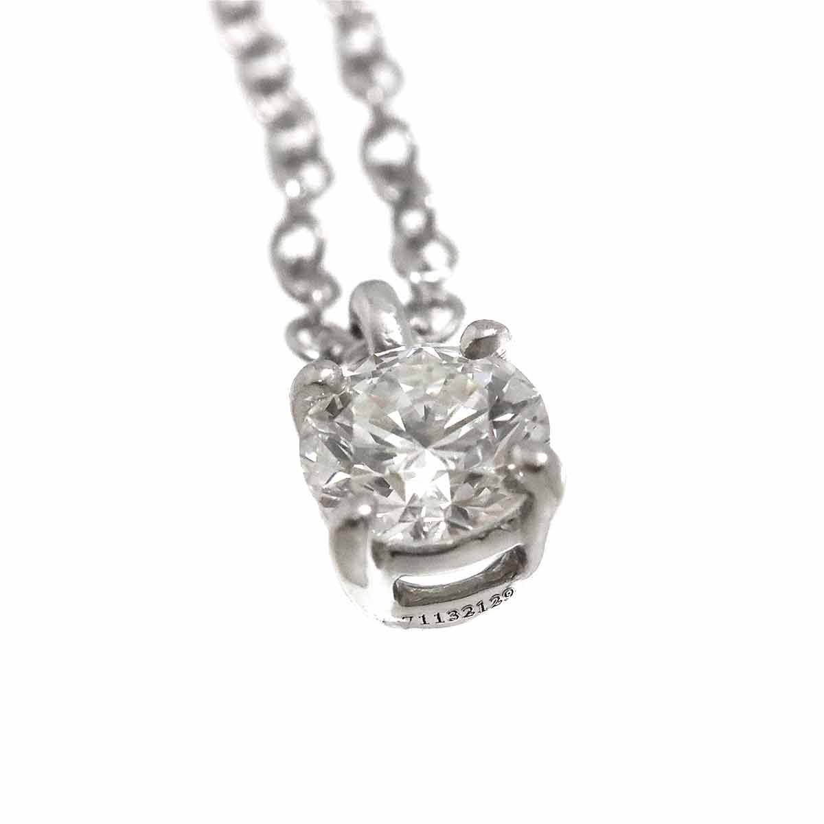 ティファニー TIFFANY&CO. ソリティア ダイヤ 0.21ct G/VS2/3EX  