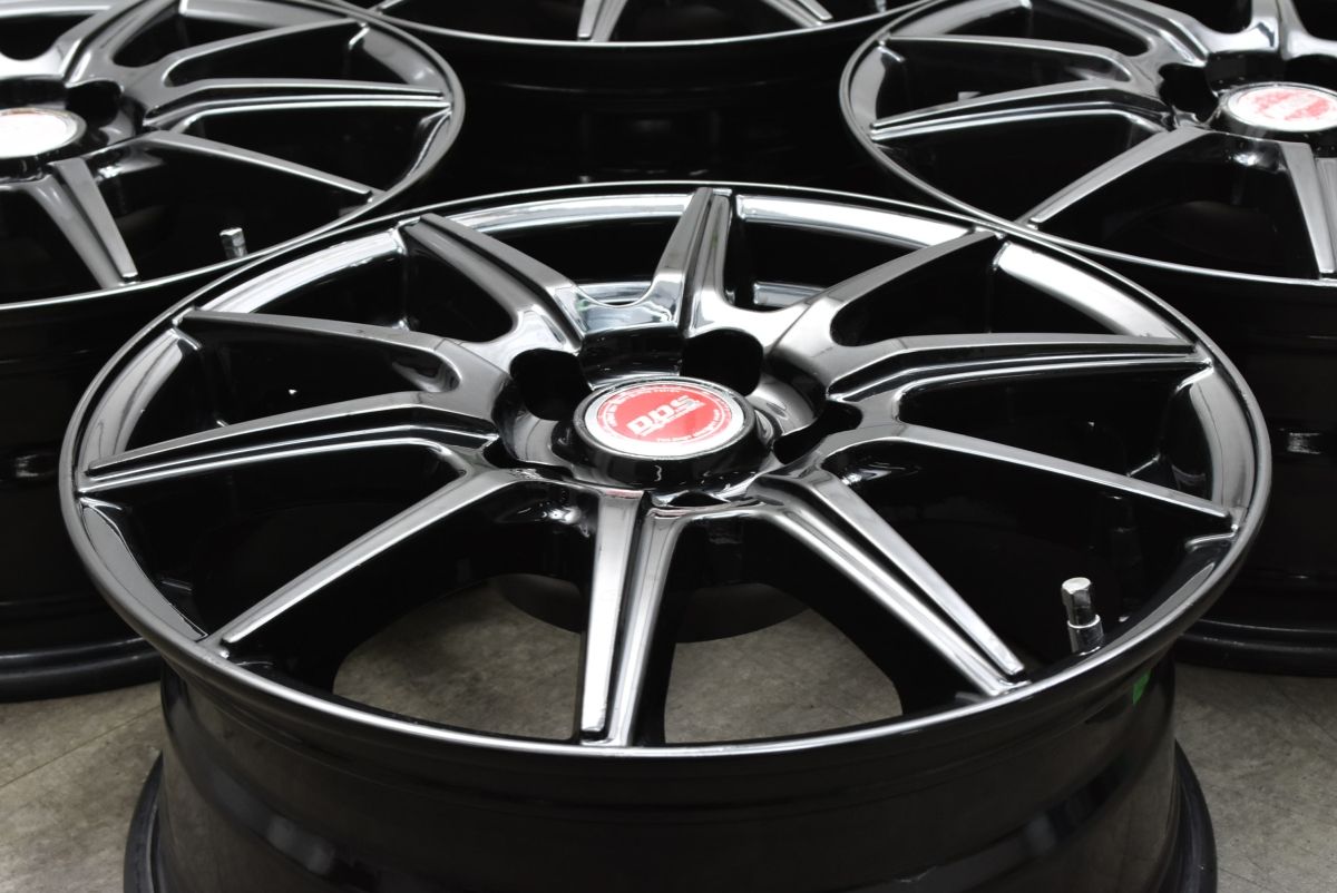 スタッドレス用等に D.O.S. 16in 6.5J 38 PCD114.3 4本セット RAV4 ハリアー アルファード デリカD 5 アウトランダー エクストレイル