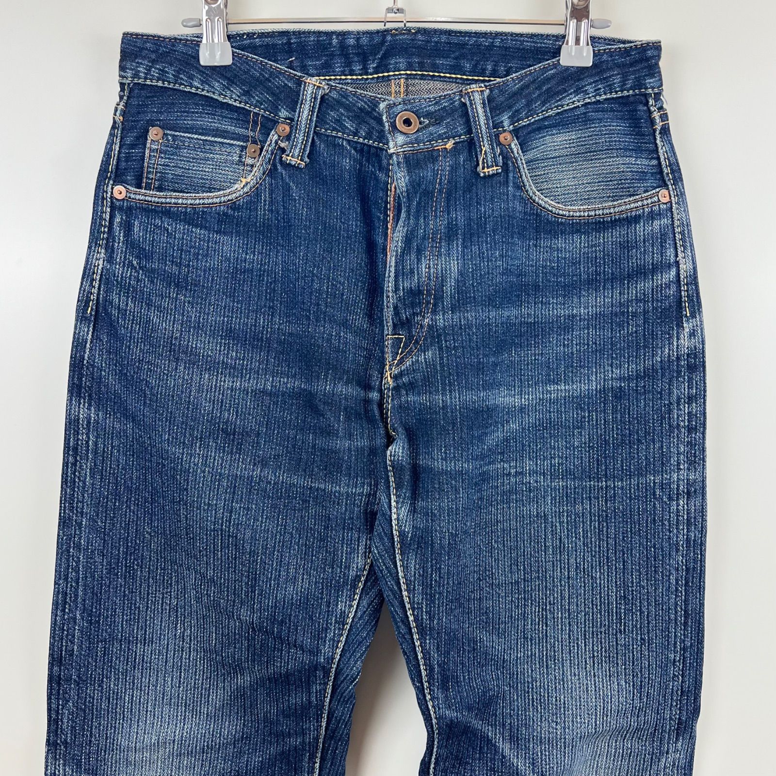 graphzero 16onz straight denim 34 グラフゼロ 16オンス セルビッチ 