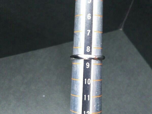 新品仕上げ済み【K9】【ジュエリーマキ】 8.5号 ダイヤモンド 0.05ct