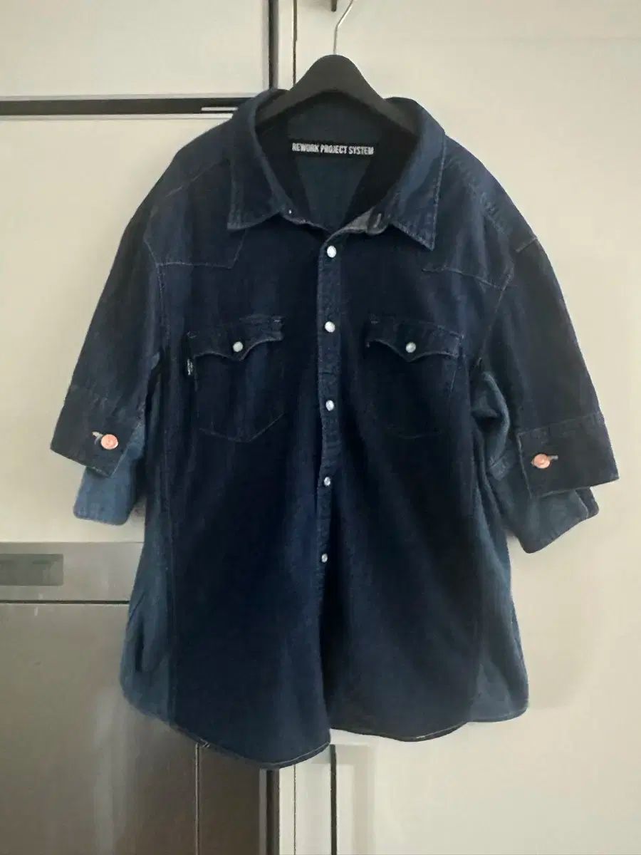 The HANDSOME SYSTEM システム x LEVI S リーバイス コラボ デニム 半袖 ジャケット