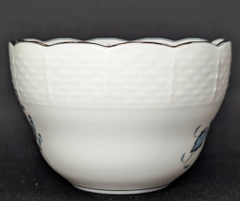 未使用 ヘレンド カバードボール アポニー・ターコイズ・プラチナ お箱